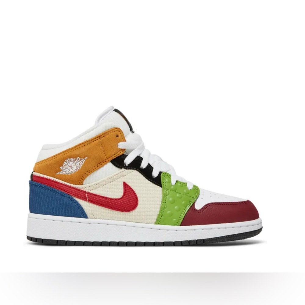 Air Jordan Mid 1 SE Patchwork Messy Room